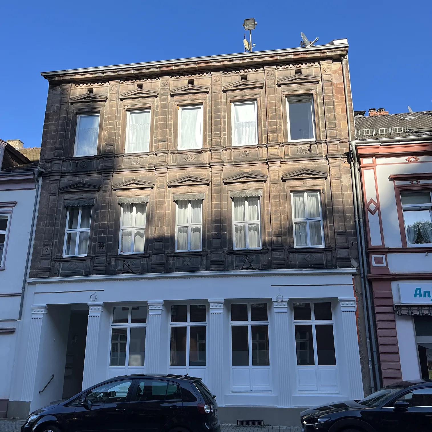 Städtebauliche Sanierung und Quartiersentwicklung – Bestandsgebäude im Ortskern