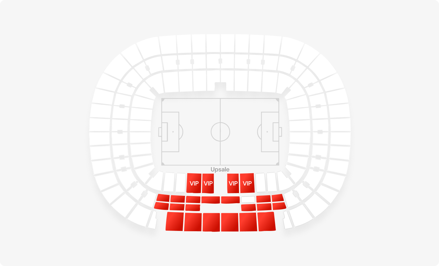 Stadium hospitality UX