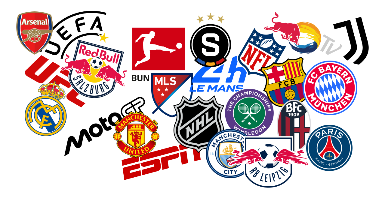 Sport clubs we work with