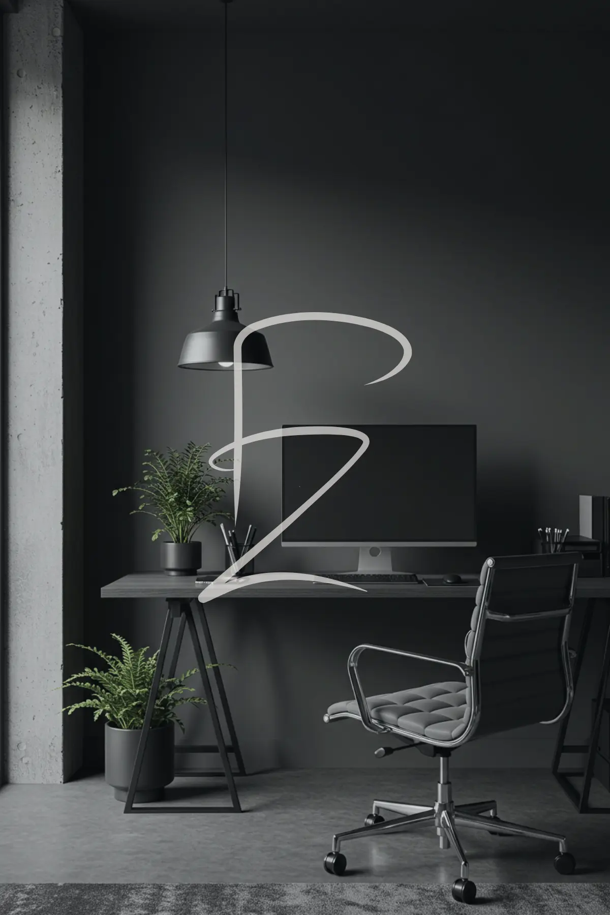 Logo mark réalisé pour Francesco Zammillo, prothésiste dentaire, par Metara. 
(service: identité visuelle)