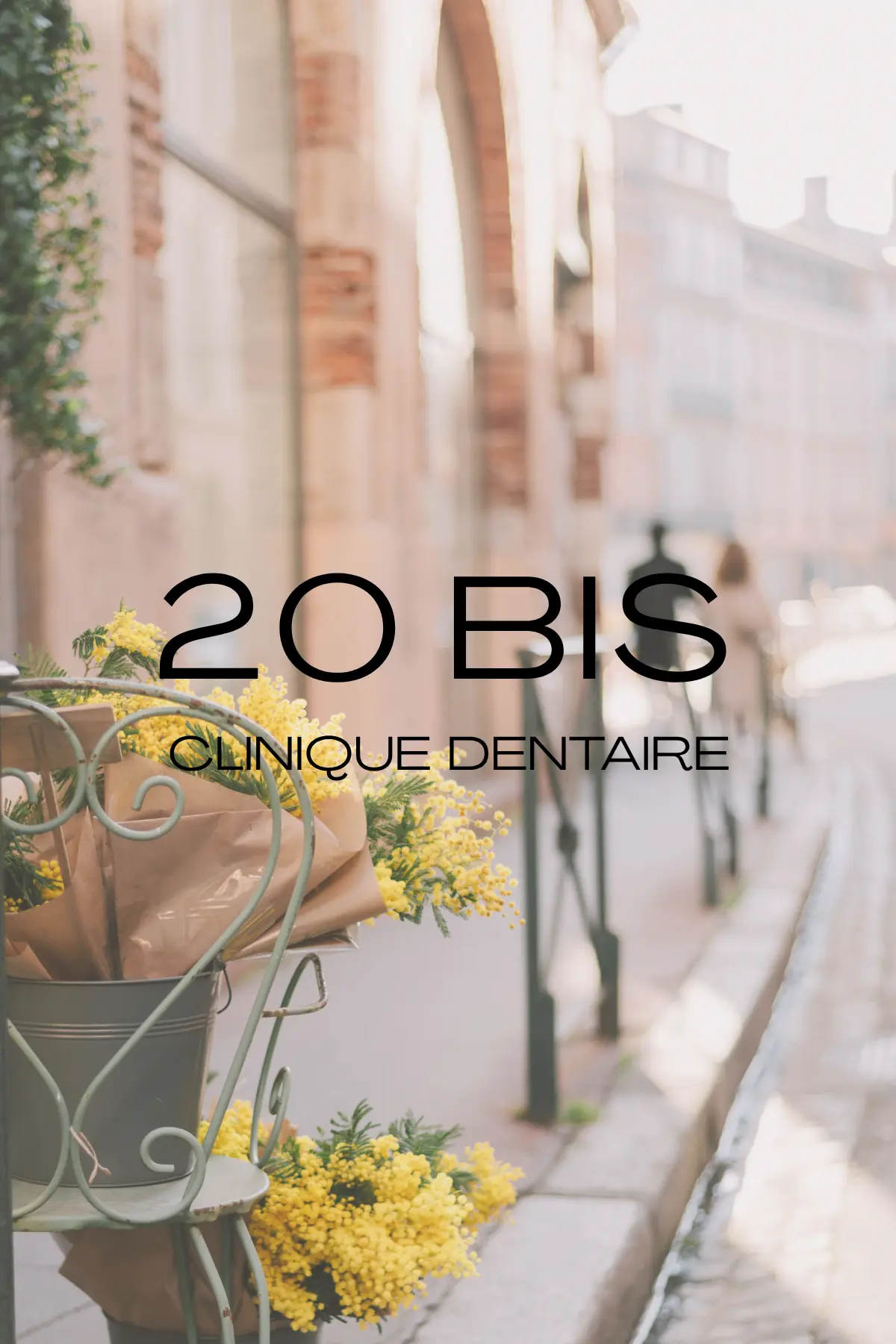 Logo secondaire bis réalisé pour le cabinet 20 BIS, par Metara. 
(service: identité visuelle)