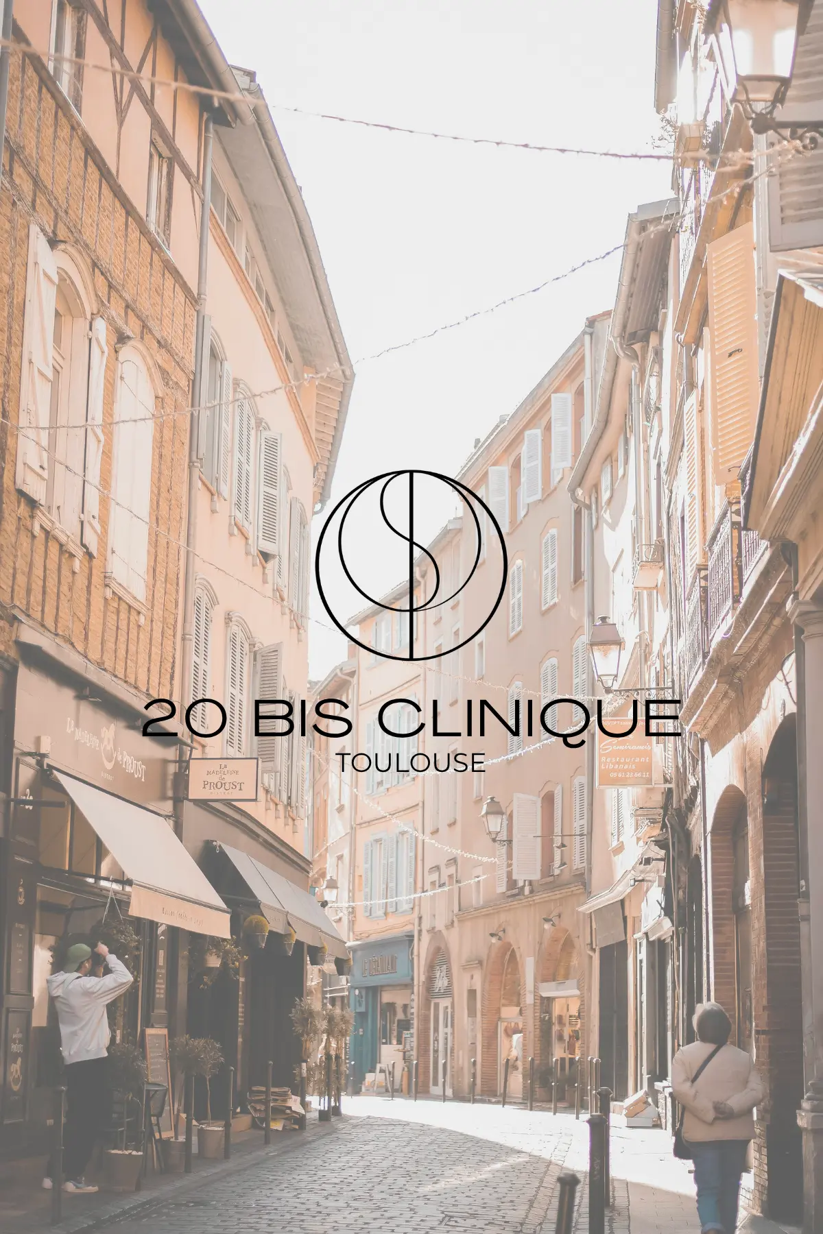 Logo secondaire réalisé pour le cabinet 20 BIS, par Metara. 
(service: identité visuelle)