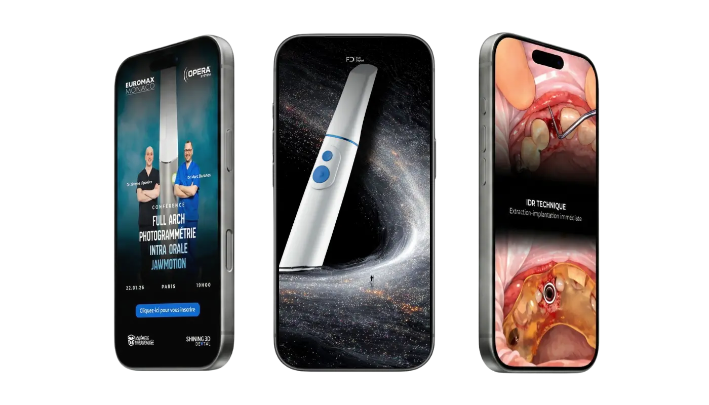 Gestion réseaux sociaux secteur dentaire — stratégie contenu Instagram LinkedIn — réalisé par Metara Communication