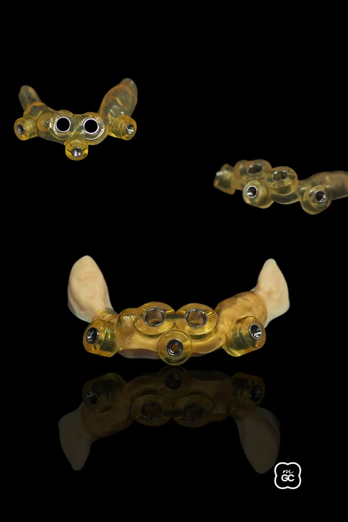 Visuel Instagram pour laboratoire de prothèse dentaire, fabrication de guides