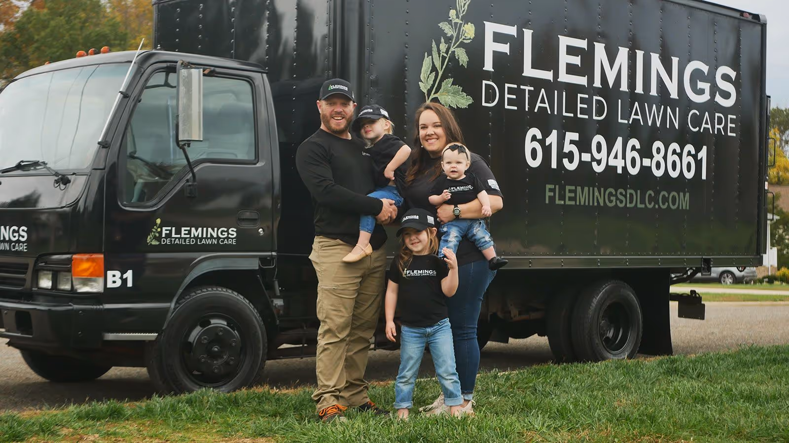 Flemings Detailed Lawn Care team providing professional lawn and landscaping services in Dickson County Tennessee