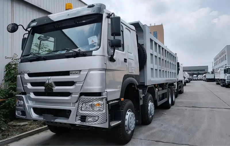 Photographie d’un camion-benne