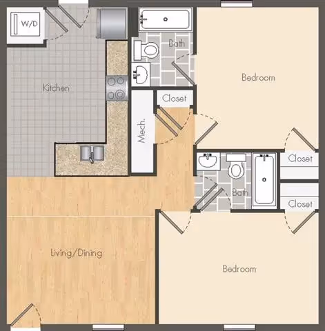 Amor floor plan layout