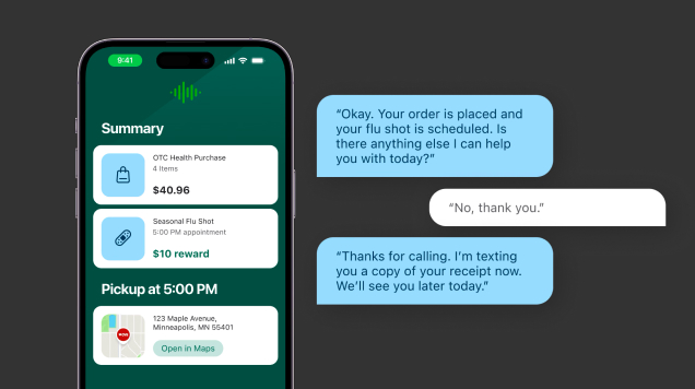 In-app support chat.