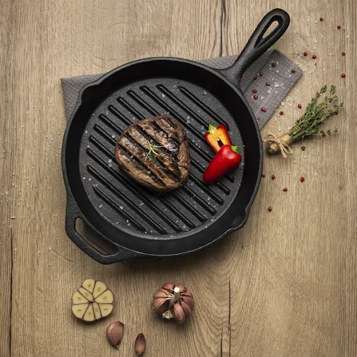 Tramontina Preseasoned Griddle Pan and Cast Iron Set