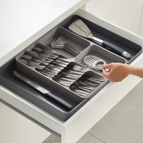 DrawerStore Grey Expanding Cookware Organiser