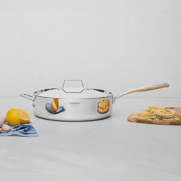 Tramontina TriPly Stainless Steel Saute Pan 30cm