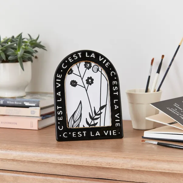 C'est La Vie Arched Photo Frame