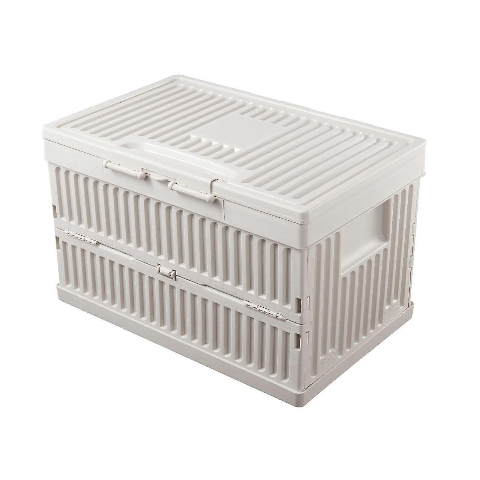 Rectangle Striped Foldable Storage Box