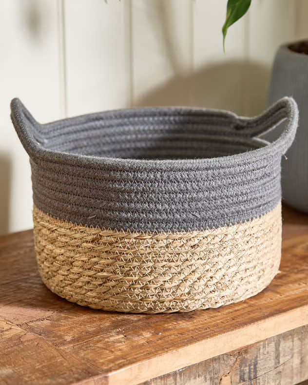 Stripe Basket