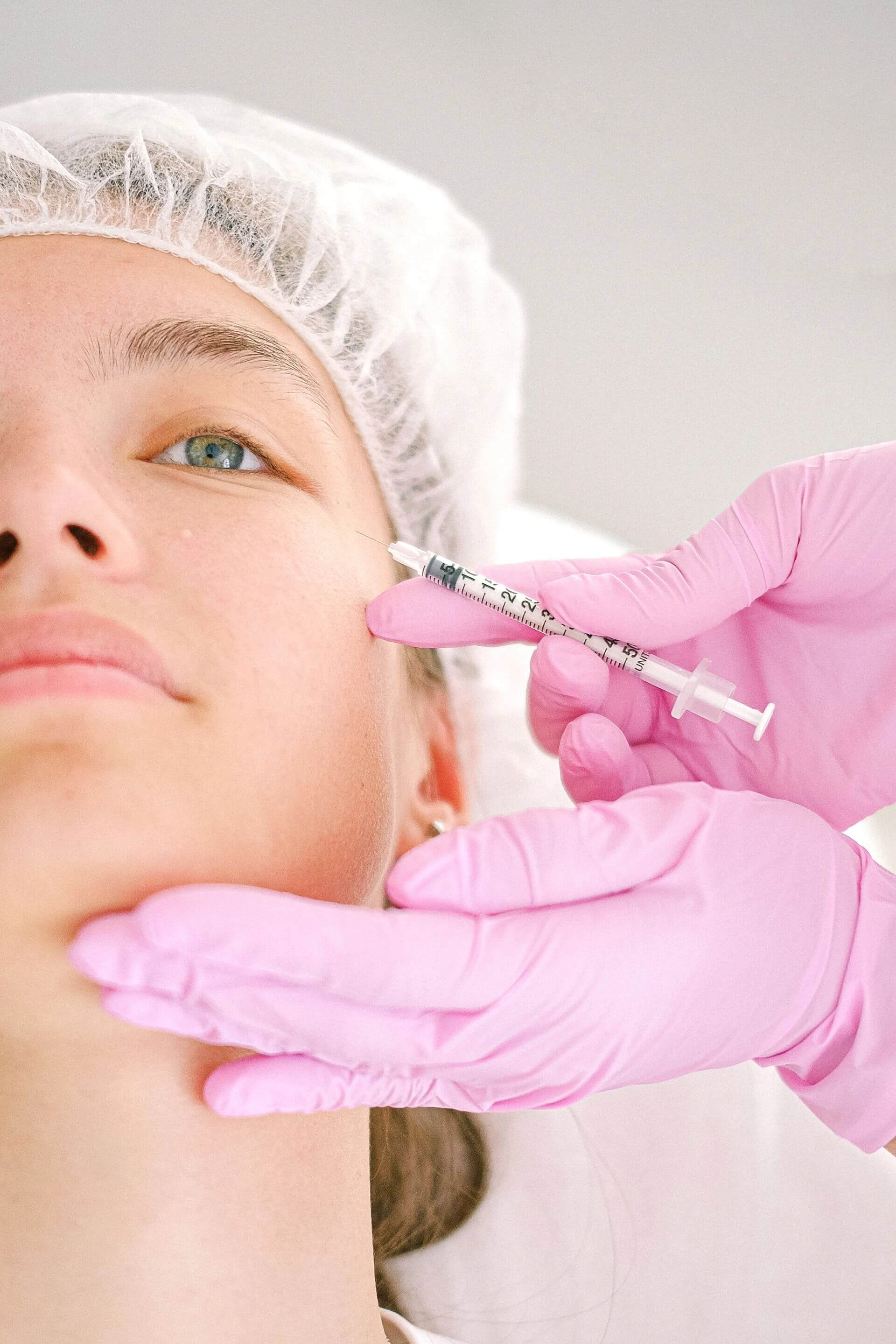 Facial Botox by cosmetic dentist Jupiter