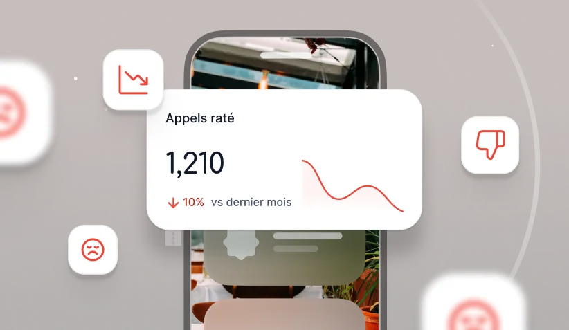 Statistiques appels manqués restaurant et impact financier analysés par l'IA BellTable, les conséquences de ne pas avoir de réceptionniste IA