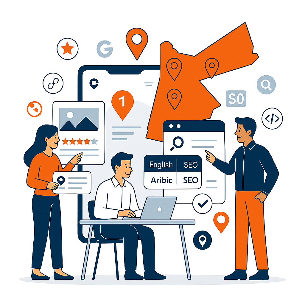 image of group discussion around technology (for a consumer apps)