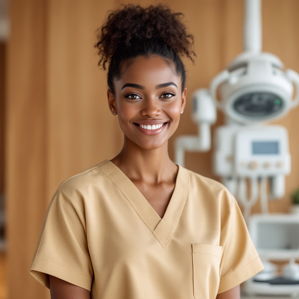 [team] image of team member (for a medical clinic)