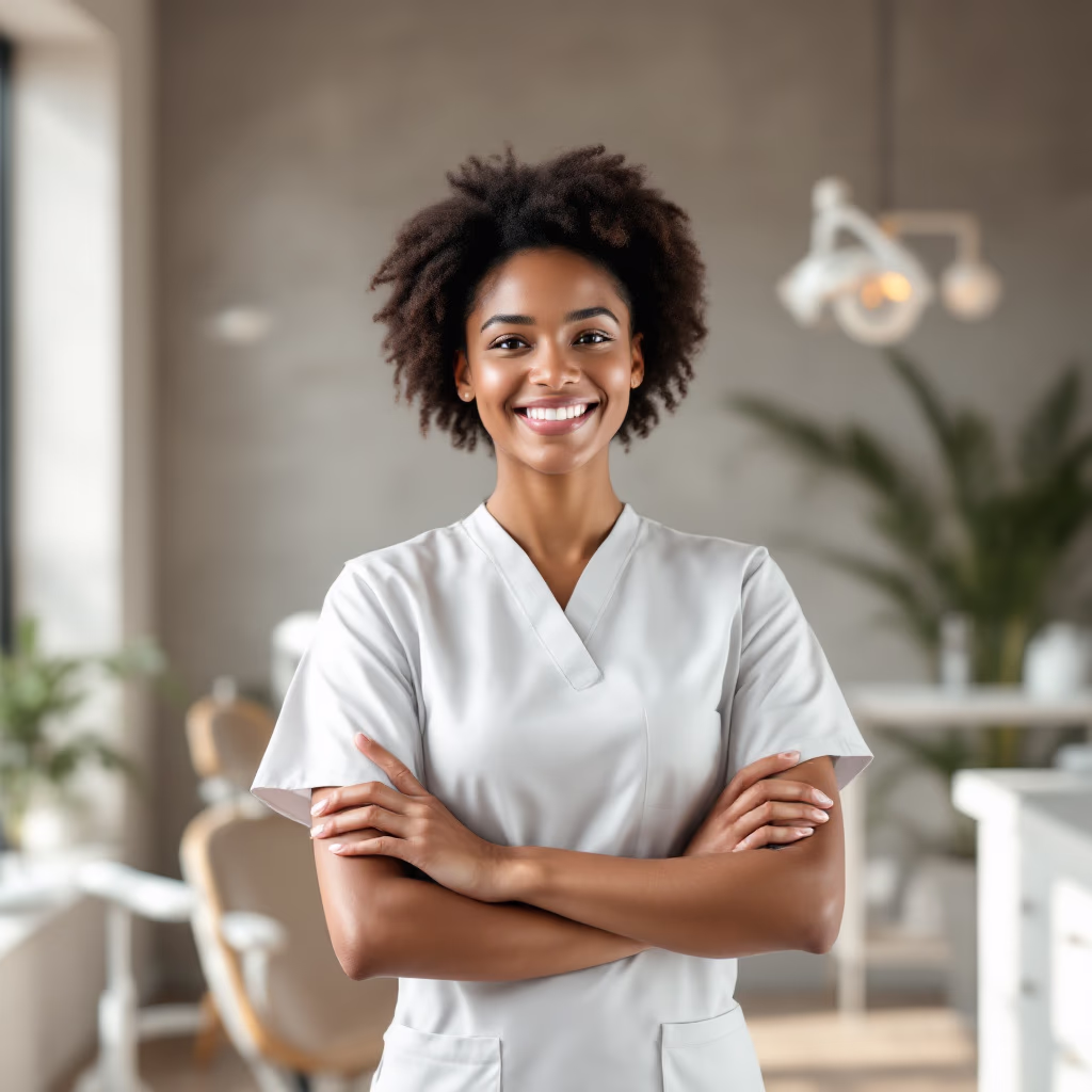 [team] image of team member (for a dental office)