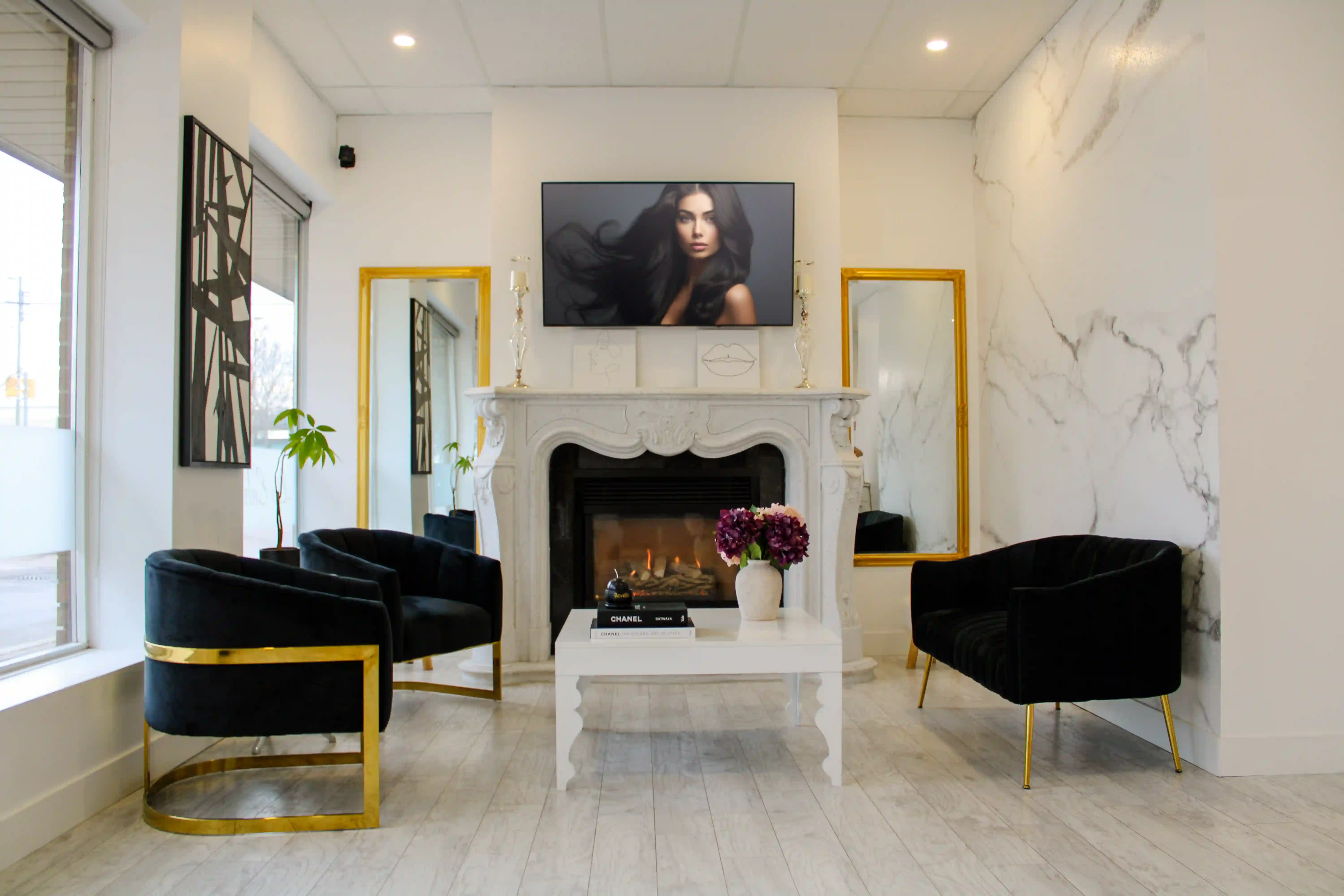 Full view of AMA Med Spa waiting area