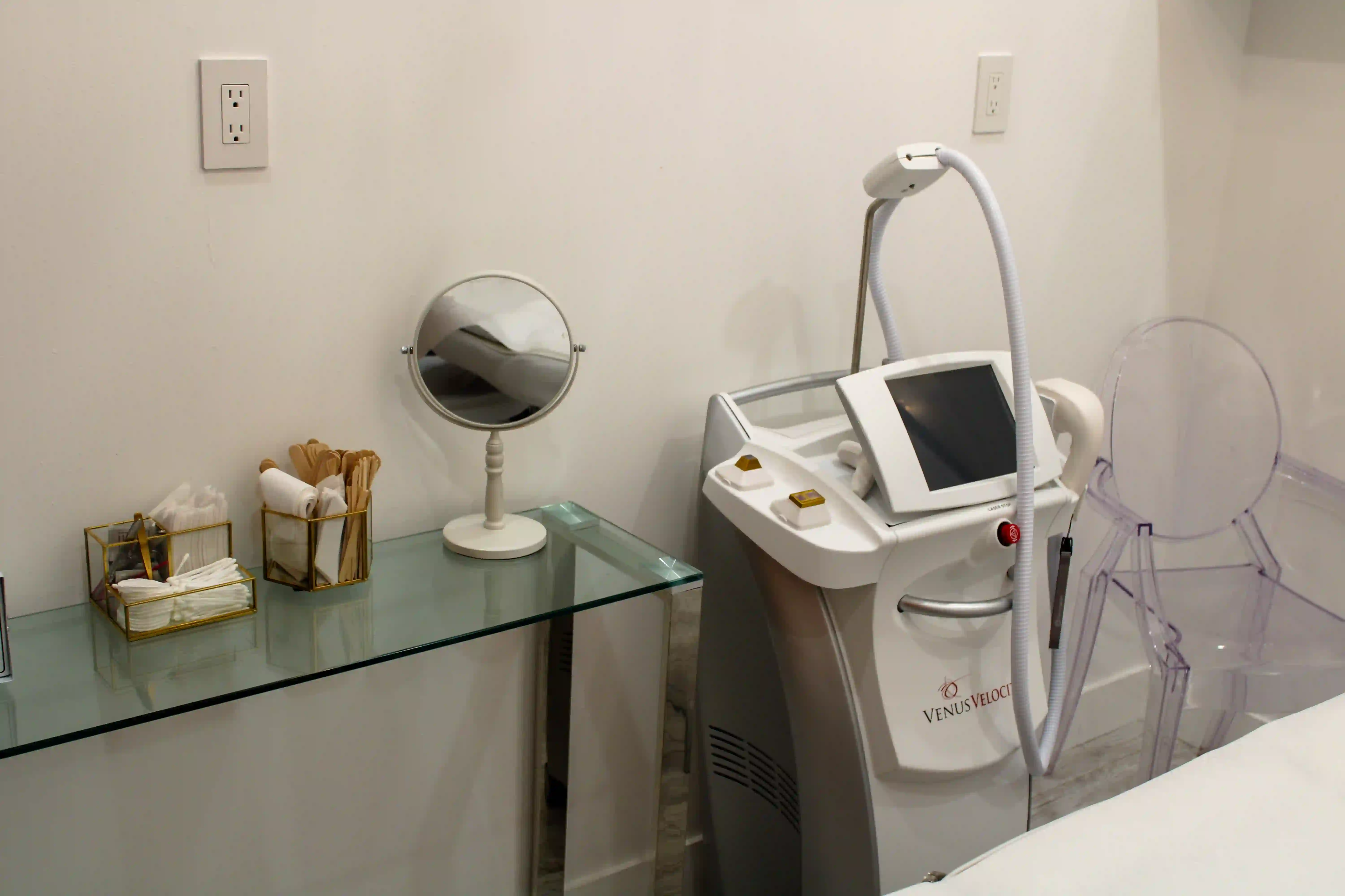 AMA Laser room with Laser machine.