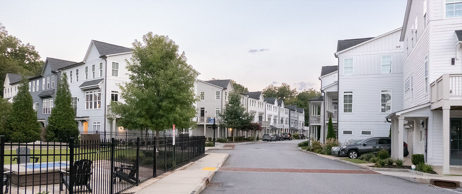 A market-rate apartment complex