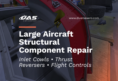 large aircraft structural component repair