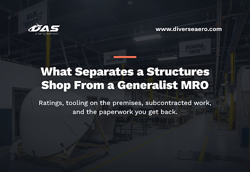 how to qualify an aerospace structural repair shop