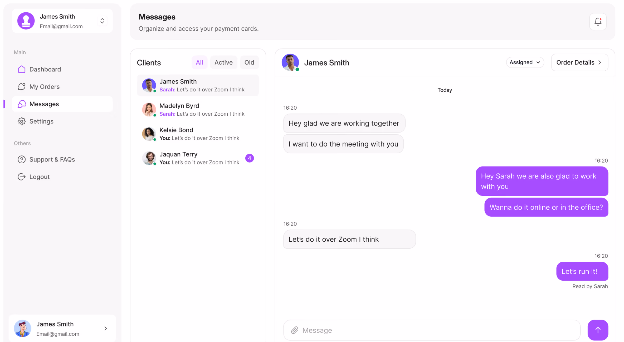 Notary selection and appointment scheduling interface