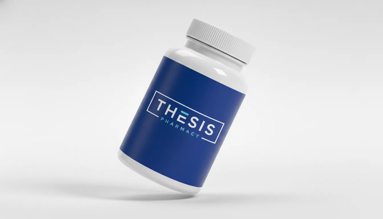 Thesis Pharmacy supplement bottle