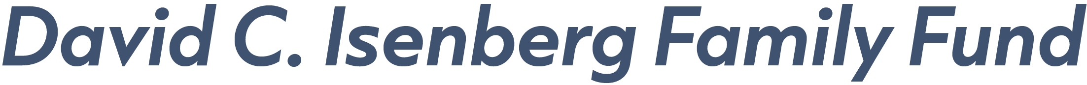 David C. Isenberg Family Fund