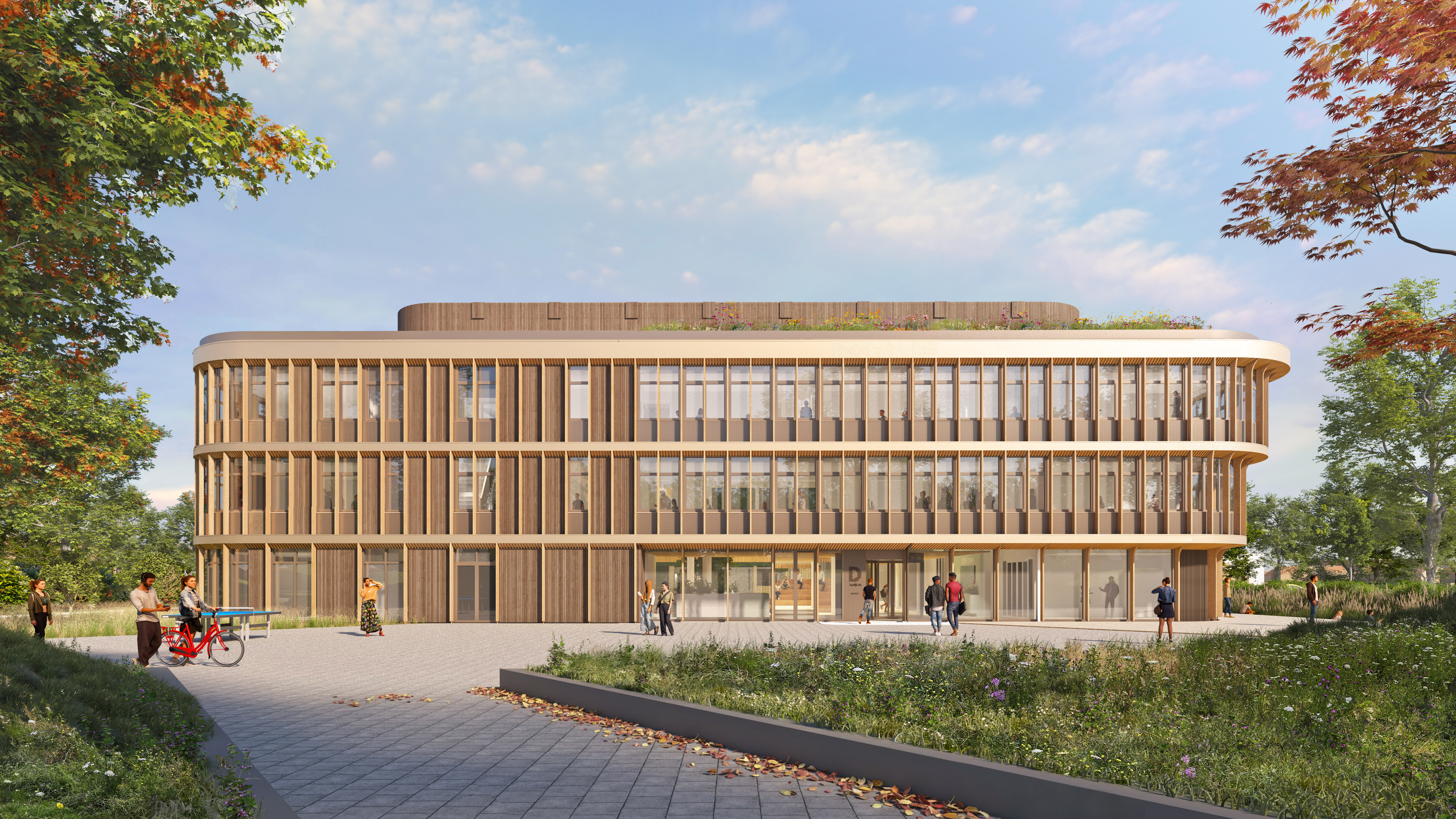 Nieuwbouw Gebouw D - ROC Firda te Drachten