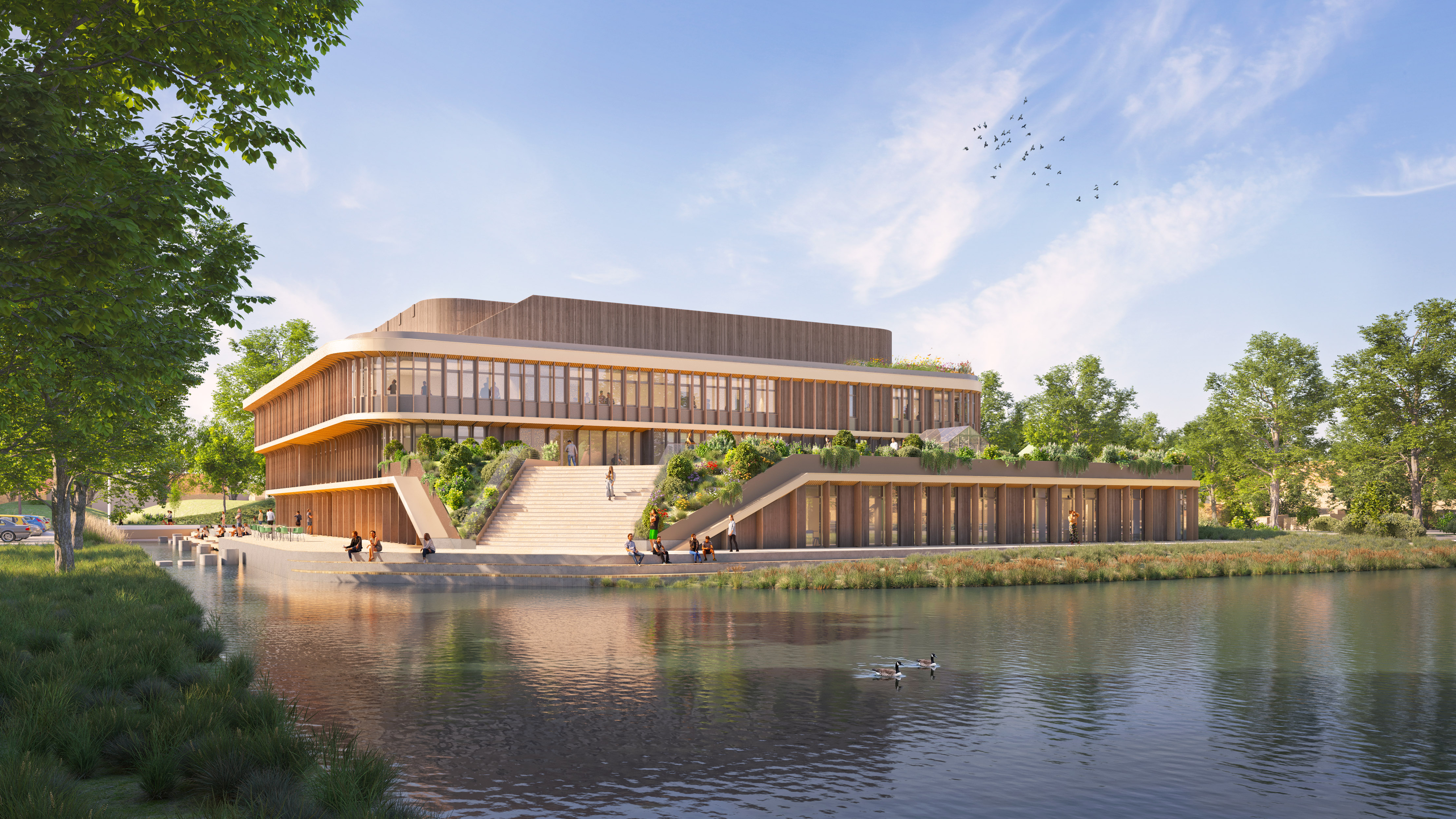 Nieuwbouw Gebouw D - ROC Firda te Drachten
