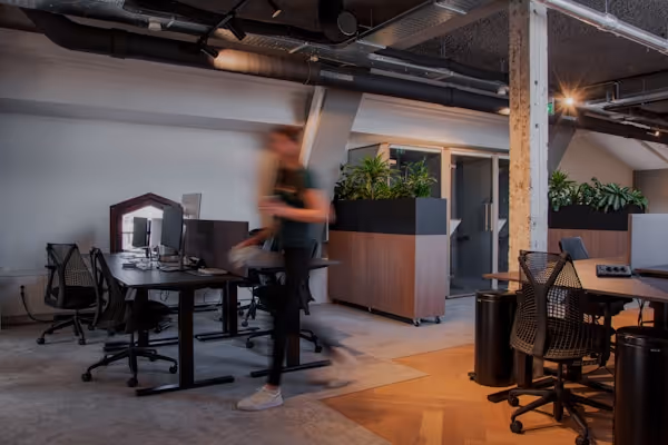 Office space interior.