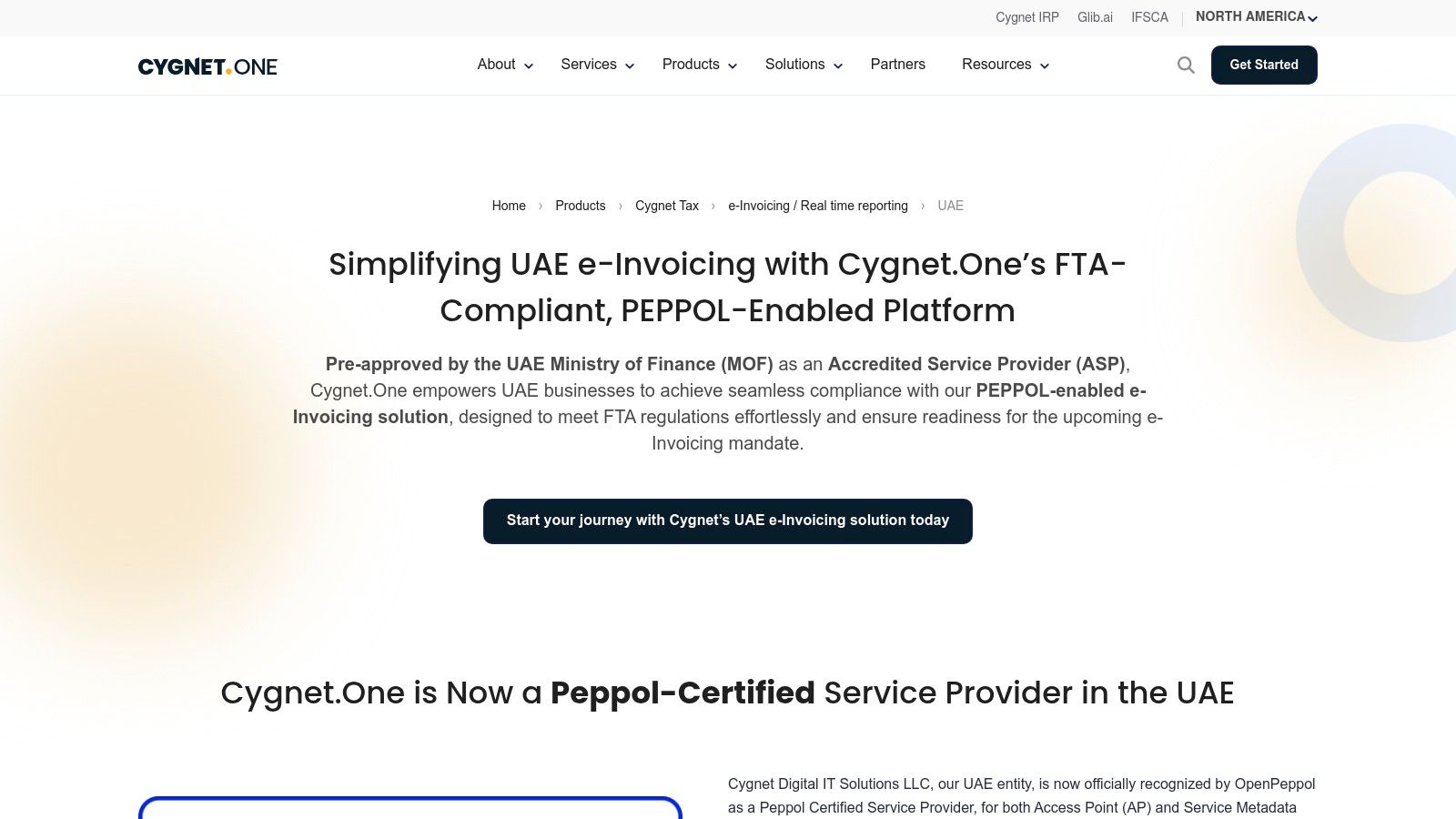 Cygnet.One – UAE e‑Invoicing
