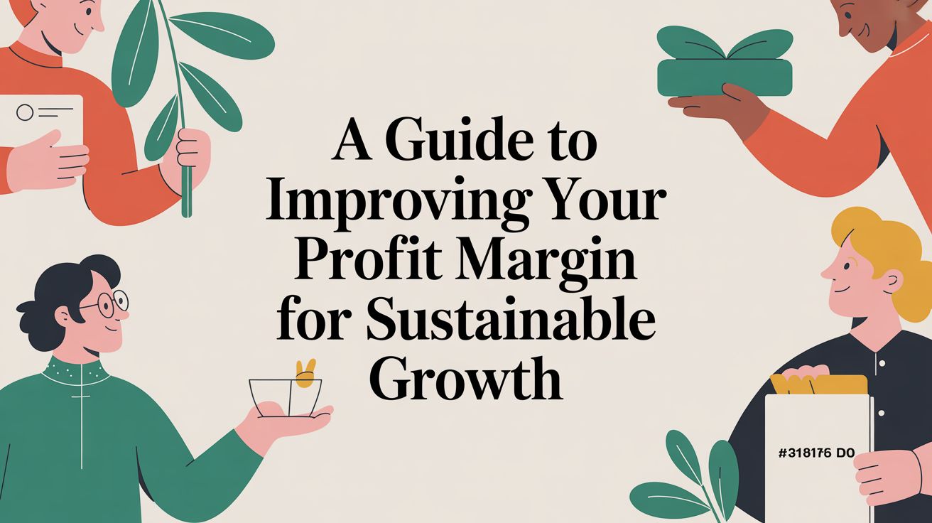 A Guide to Improving Your Profit Margin for Sustainable Growth