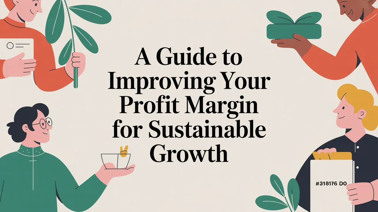 A Guide to Improving Your Profit Margin for Sustainable Growth