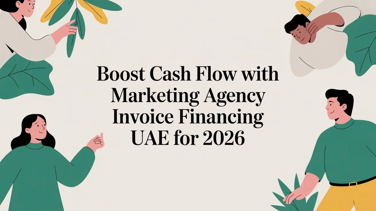 Invoice Financing for UAE Marketing Agencies: Get Paid Before Your Campaign Ends
