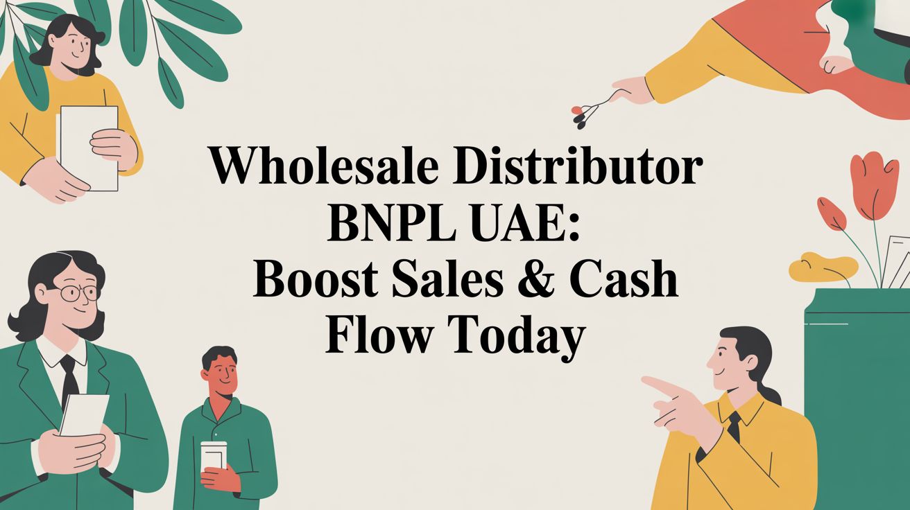 Wholesale Distributor BNPL UAE: A Practical Guide to Boosting Sales & Cash Flow