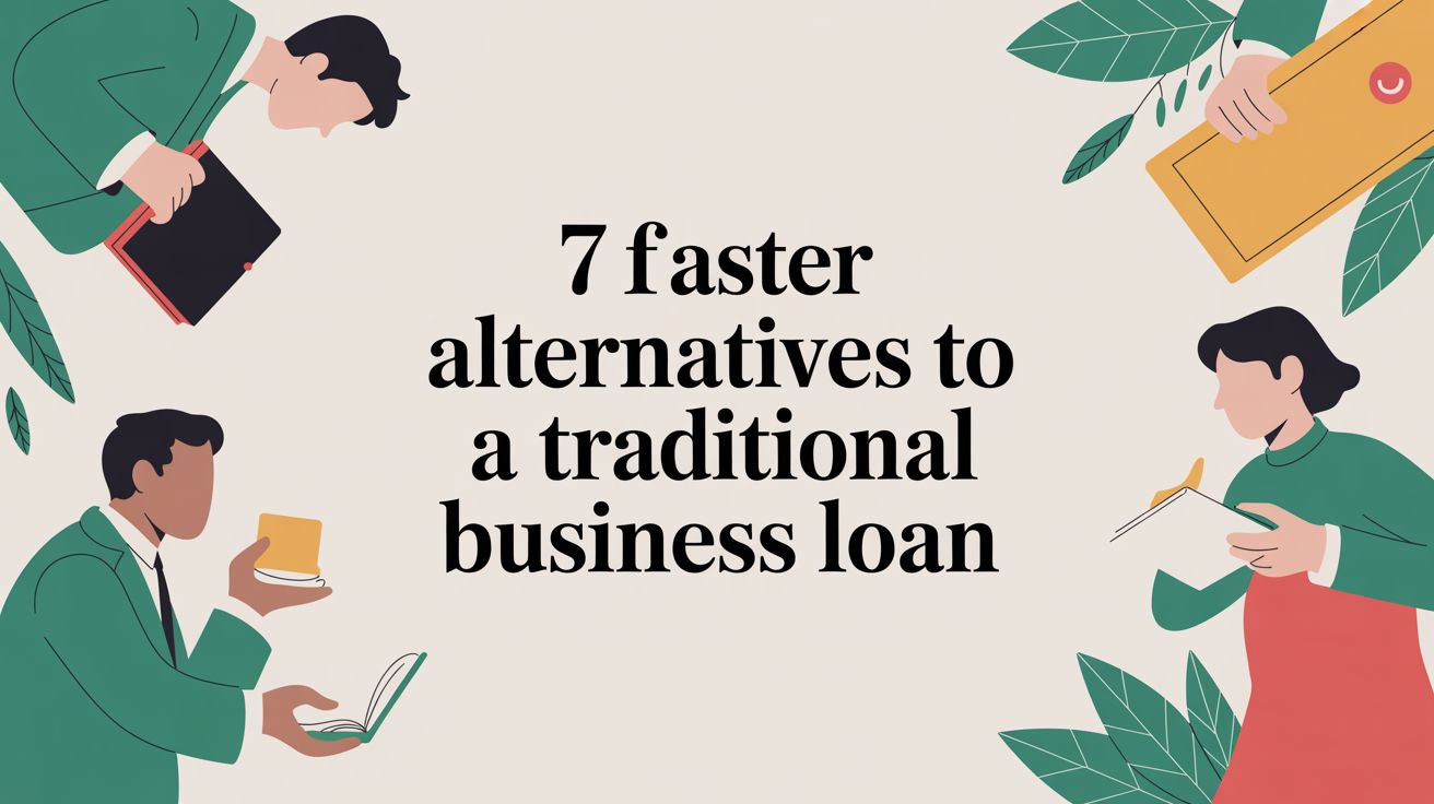 7 Faster Alternatives to a Traditional Business Loan
