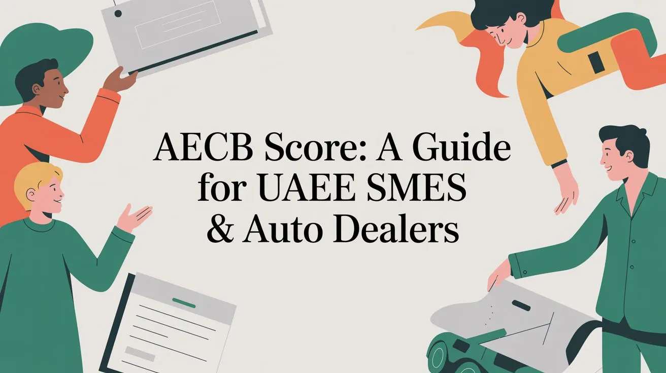 AECB Score: A Guide for UAE SMEs & Auto Dealers