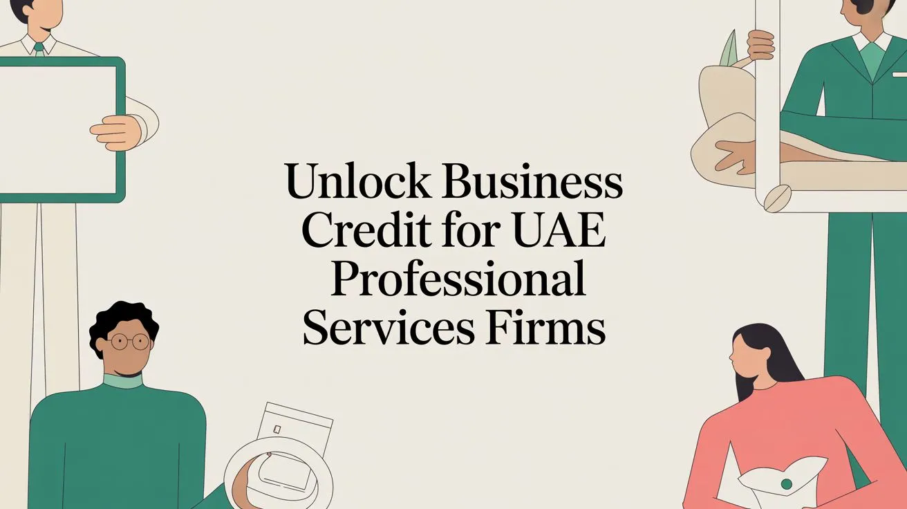 Unlock Business Credit for UAE Professional Services Firms