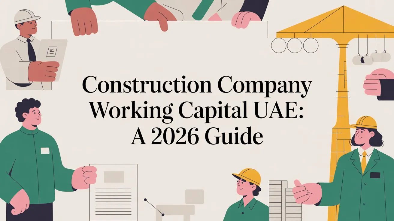 Construction Company Working Capital UAE: A 2026 Guide