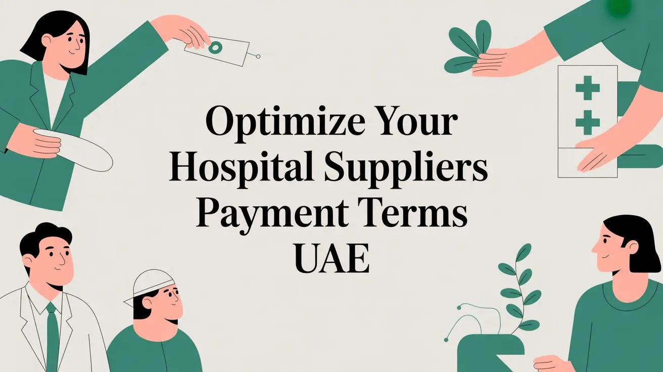 Optimize Your Hospital Suppliers Payment Terms UAE