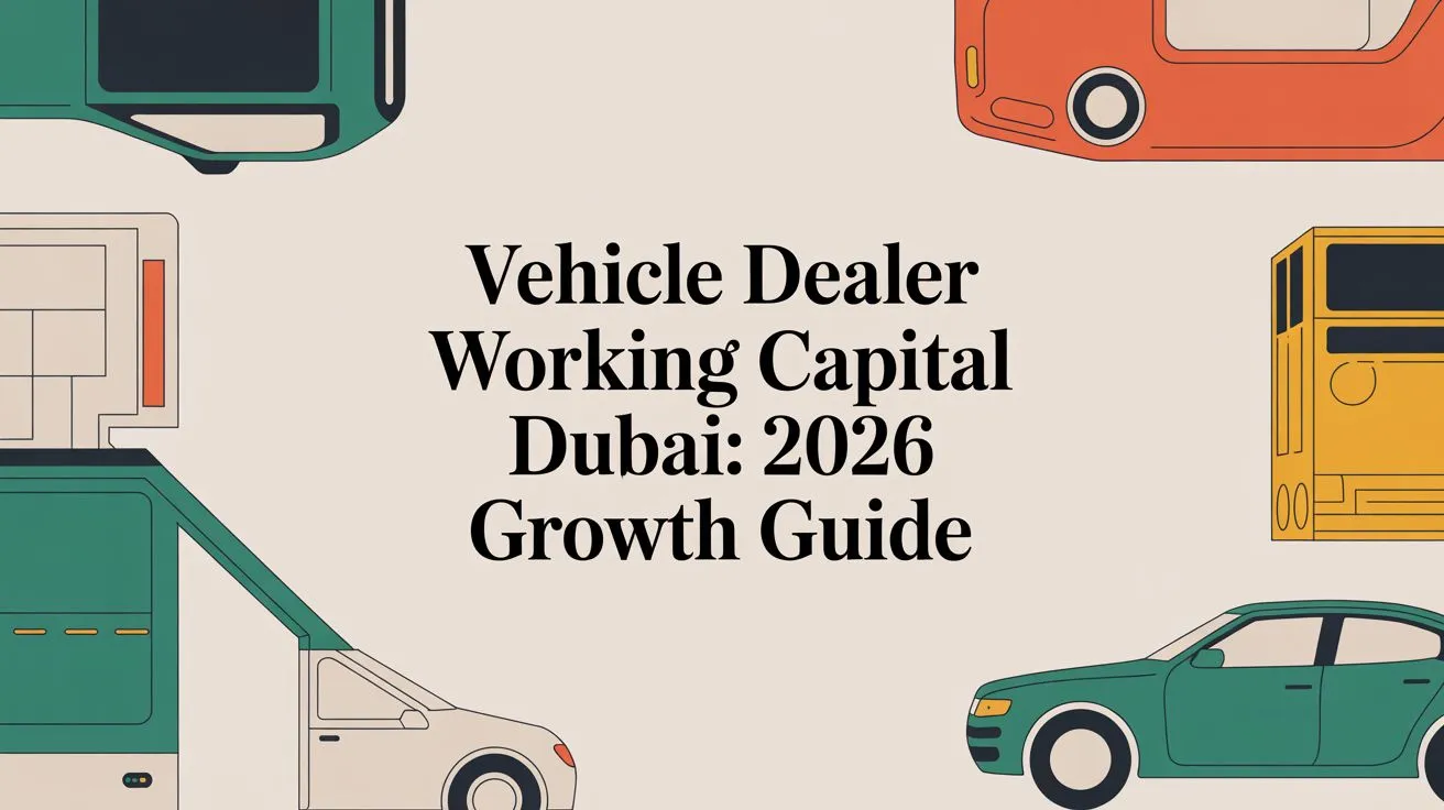 Vehicle Dealer Working Capital Dubai: 2026 Growth Guide
