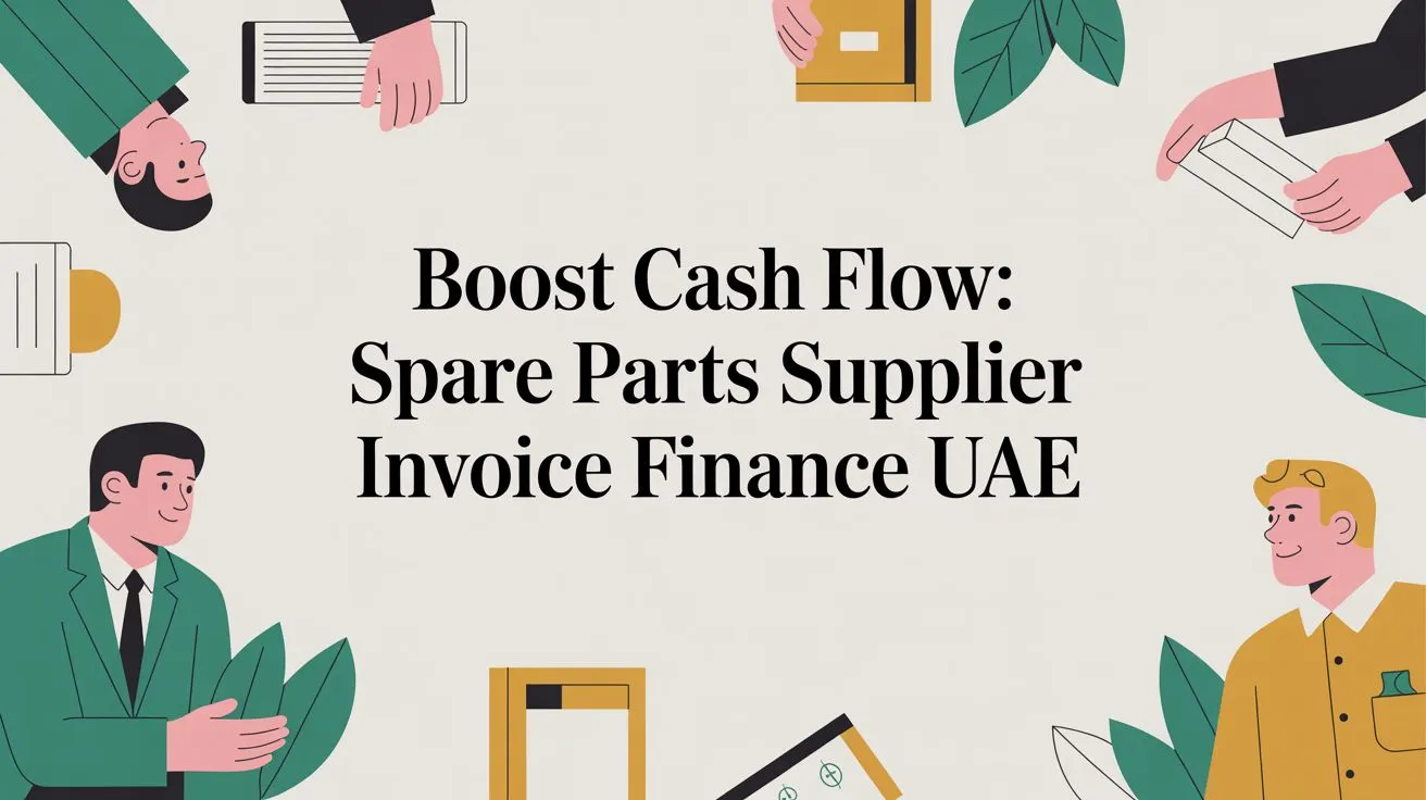 Boost Cash Flow: Spare Parts Supplier Invoice Finance UAE