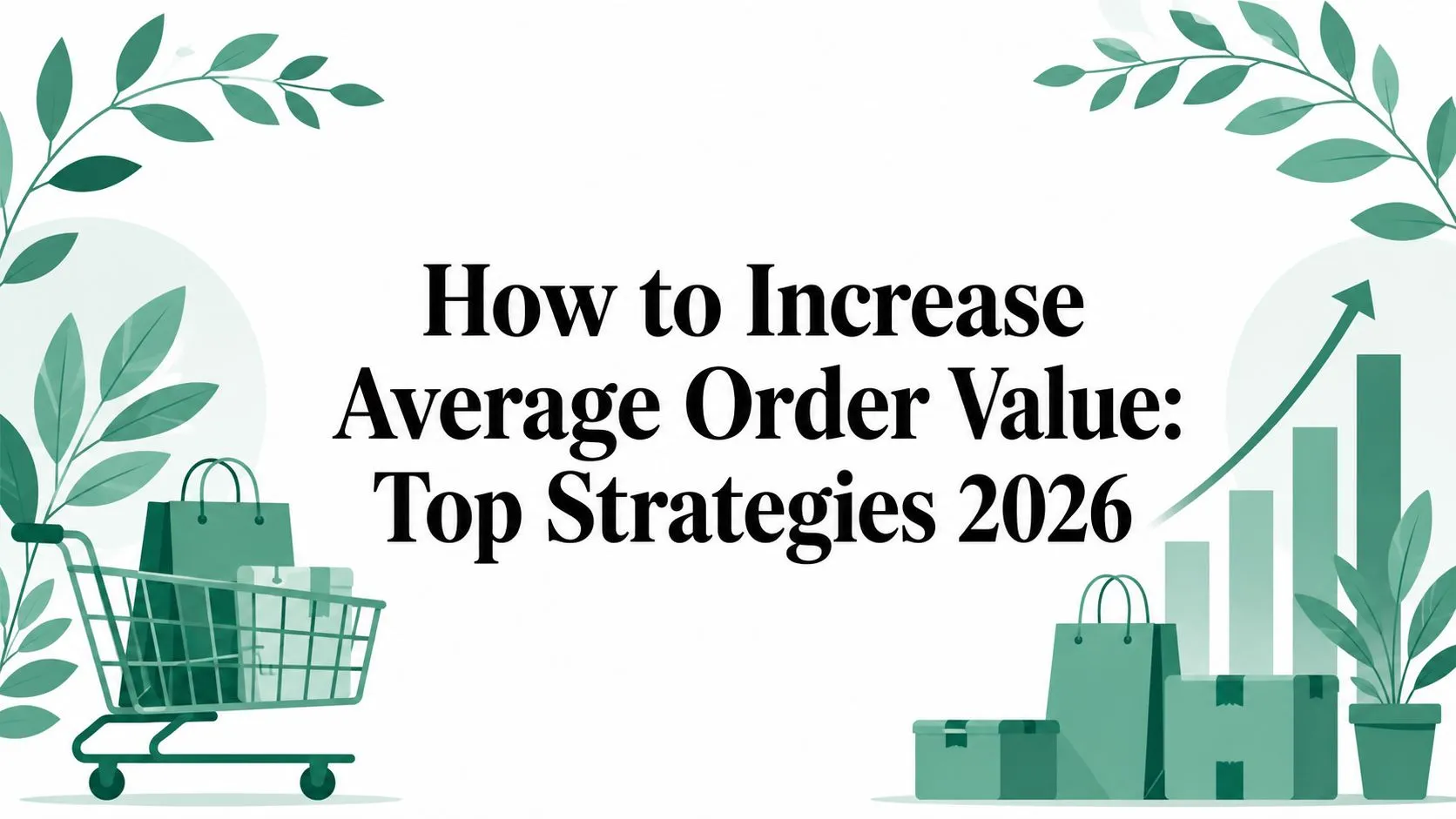 How to Increase Average Order Value: Top Strategies 2026