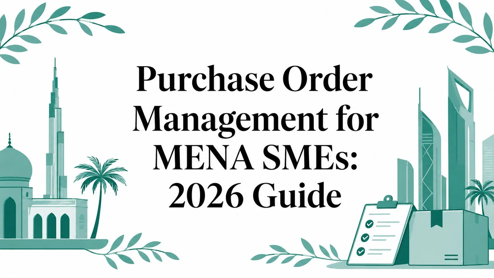 Purchase Order Management for MENA SMEs: 2026 Guide