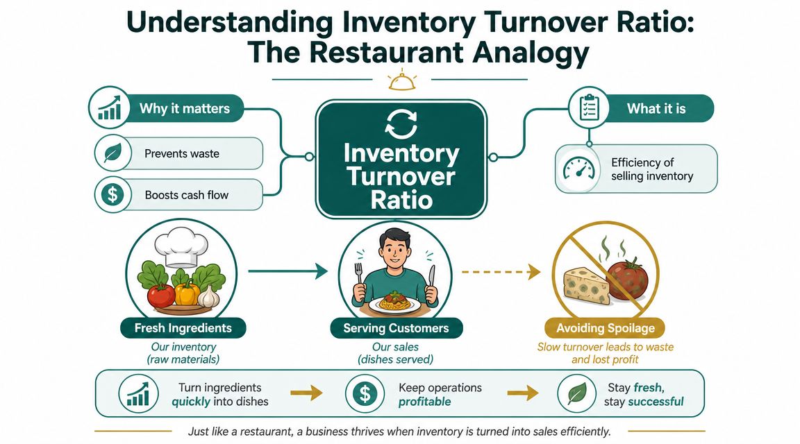 Defining the Inventory Turnover Ratio in Simple Terms