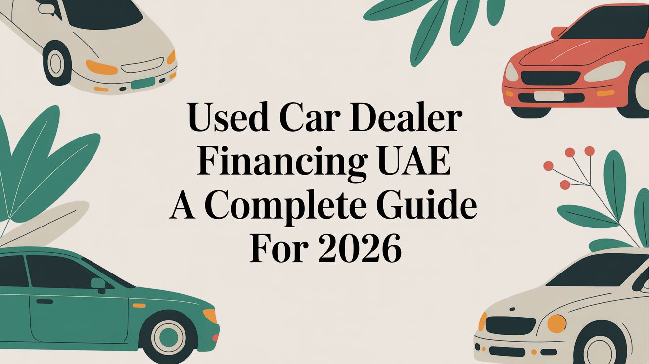 Used Car Dealer Financing UAE A Complete Guide for 2026